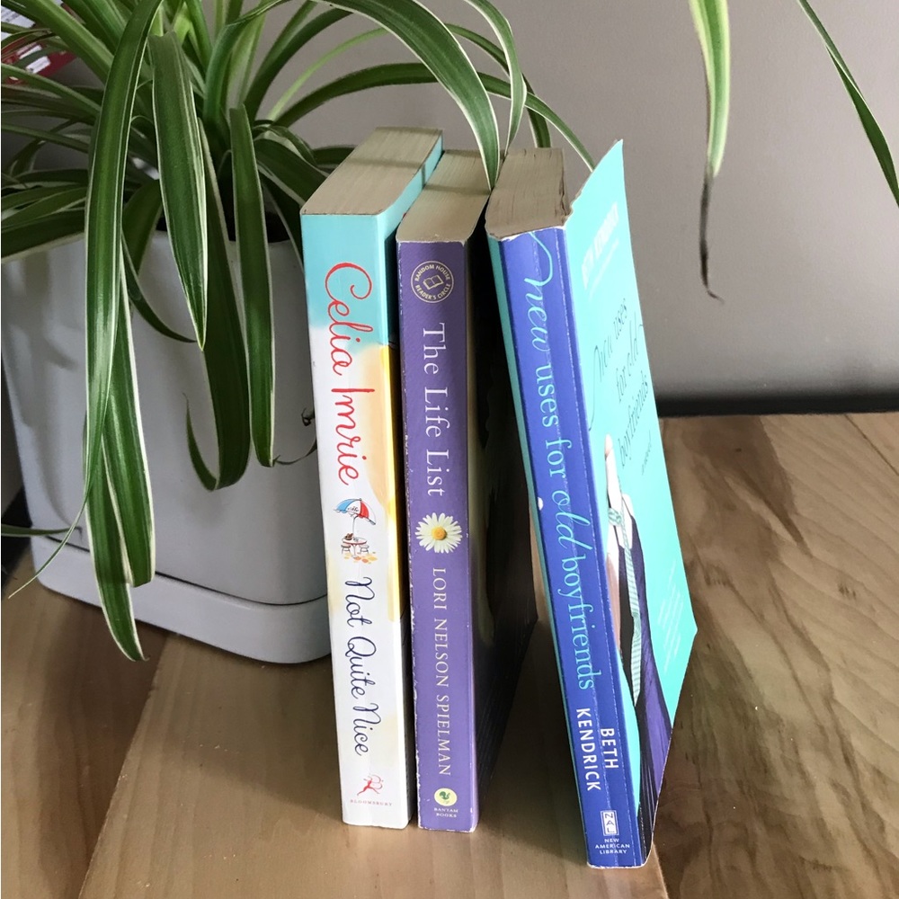 3 fiction books. Already-read.